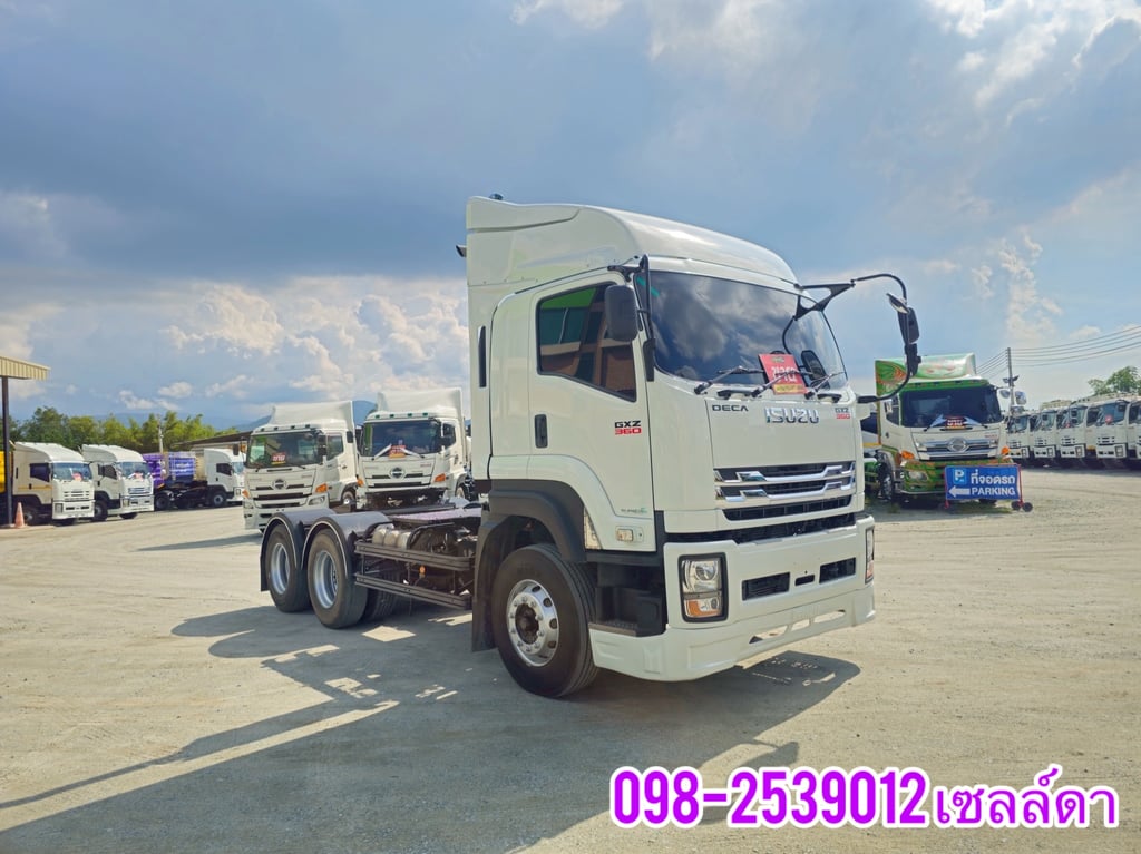สิบล้อหัวลาก  ISUZU  GXZ 360 แรง ปี 2567(7217