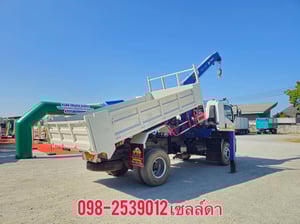 หกล้อเครนกระบะดั้มได้  ISUZU FTR 240 แรง ปี 2566(3266)