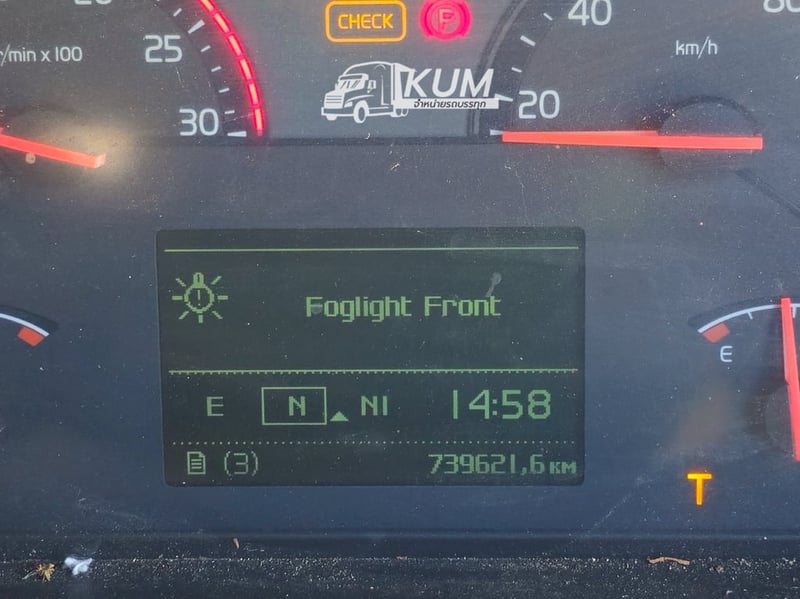 👉 สิบสองล้อคอก VOLVO FM 440  แรง ปี 2556 (2900)