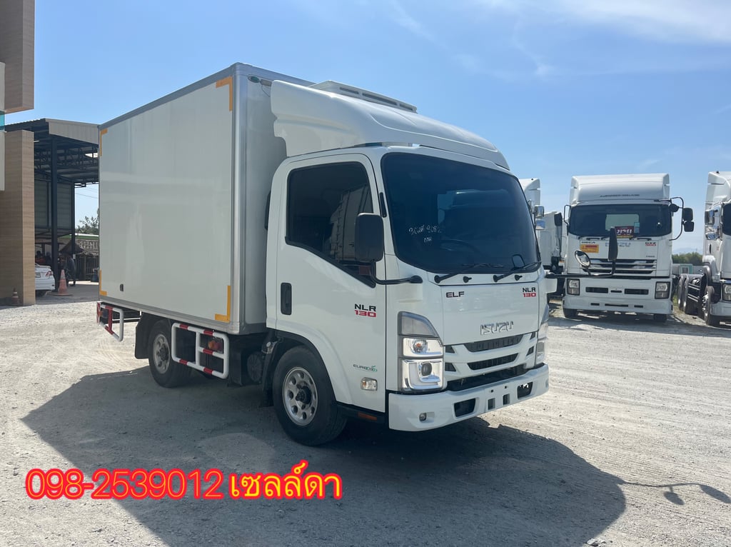 🔥ปีใหม่ ไมล์น้อย 78,xxx สี่ล้อตู้เย็น ISUZU NLR 130 แรง ปี 2566(8083)