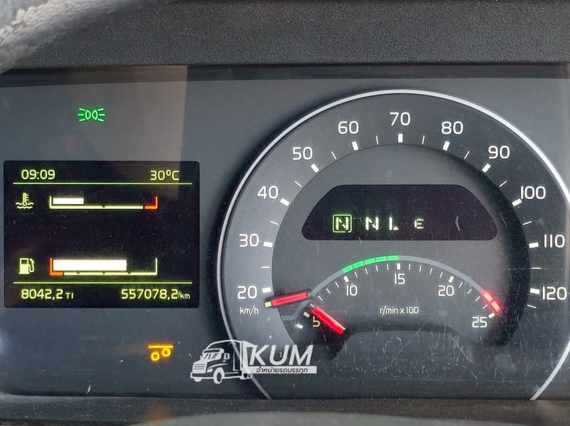 สิบล้อหัวลากเพลาเดียว Volvo FM440 ปี61(3692)