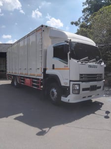 🔥หกล้อตู้สิบบาน ISUZU FTR 240 แรง ปี 2561(0510) 🔥หกล้อตู้สิบบาน ISUZU FTR 240 แรง ปี 2561(0510)