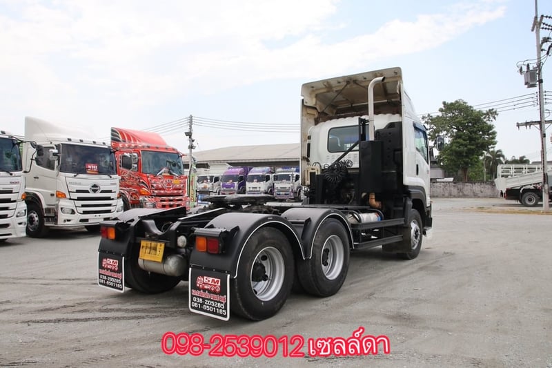 สิบล้อหัวลาก ISUZU GXZ 360 แรง ปี 2560 (5347) สิบล้อหัวลาก ISUZU GXZ 360 แรง ปี 2560 (5347)