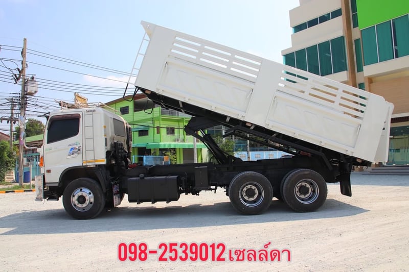 สิบล้อดั้มพ์  HINO FM1A 344แรง ปี 57(6379)