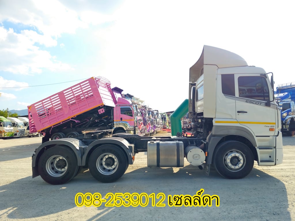 สิบล้อหัวลาก UD GWE 390 แรง ปี 2565(2258) สิบล้อหัวลาก UD GWE 390 แรง ปี 2565(2258)