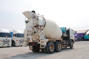 สิบล้อโม่ปูน HINO FM1A 330 แรง ปี 2556(9081)