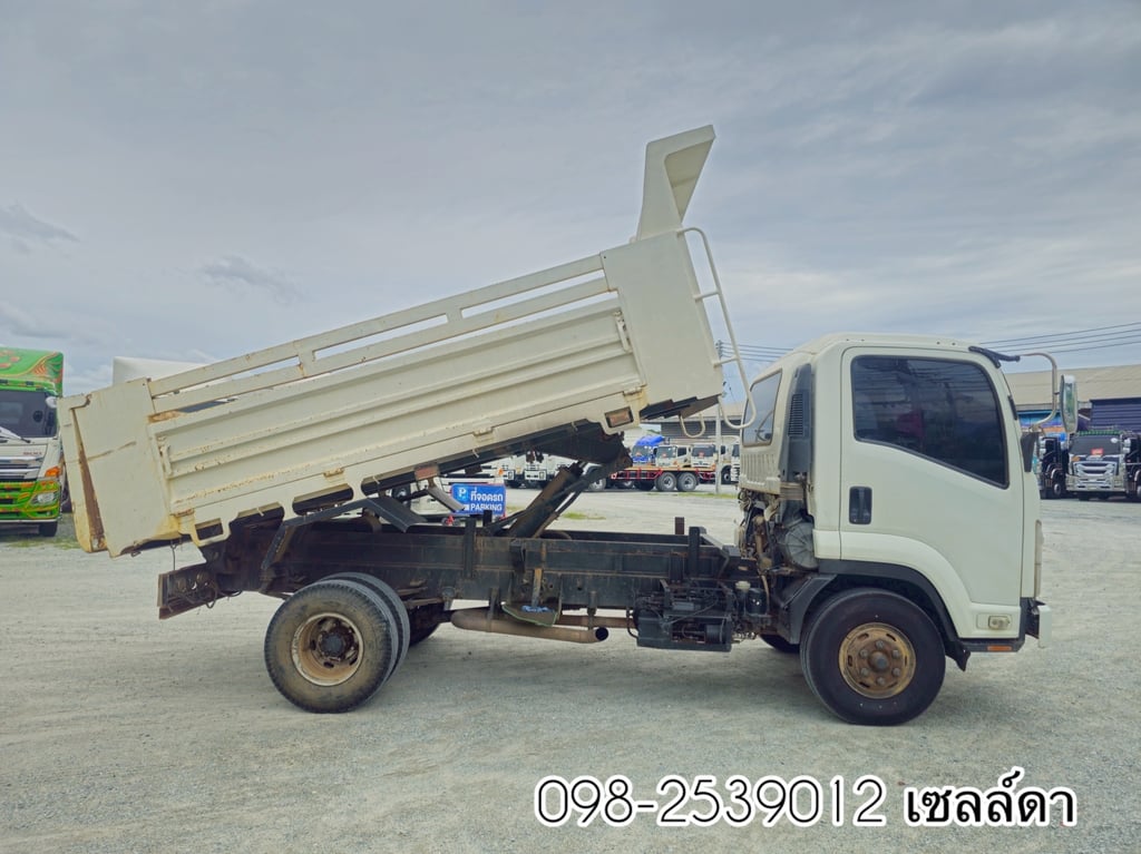 👉 ไมล์น้อย 120,XXX โล 👉ป้ายแดงมือเดียว,ไม่มีชนหนัก หกล้อดั้มพ์ ISUZU (3063)