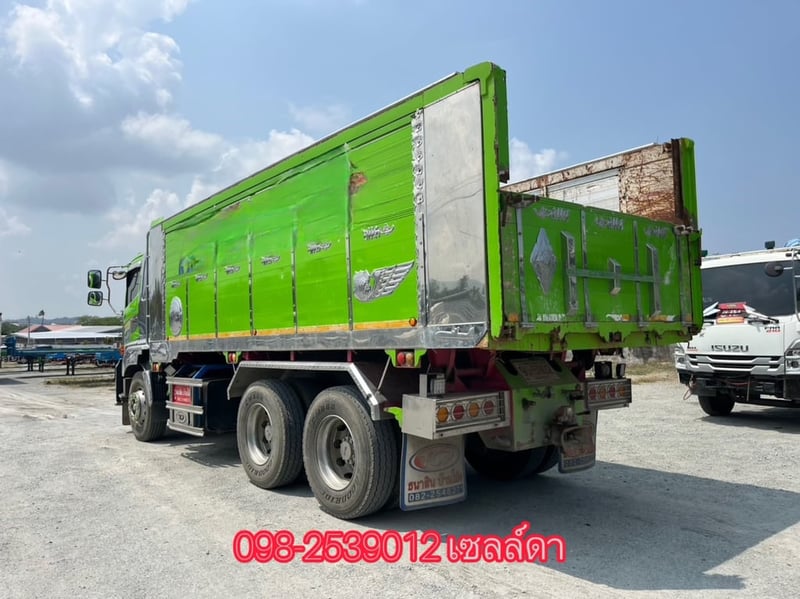 สิบล้อดั้มพ์ HINO FM1A 344  แรง ปี 2566 (5902)