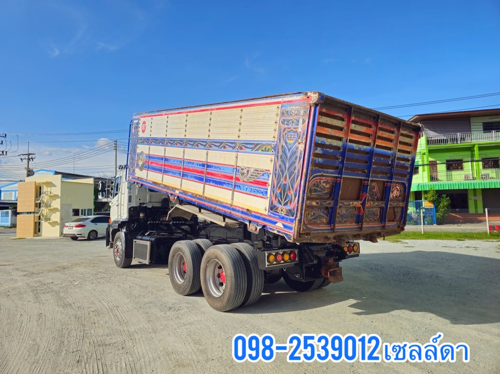 🔥สิบล้อดั้มพ์  HINO FM1A 344 แรง ปี 2560(7825)