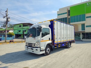 💙หกล้อตู้สิบบาน ISUZU FRR 210 แรง ปี 2566(8215)
