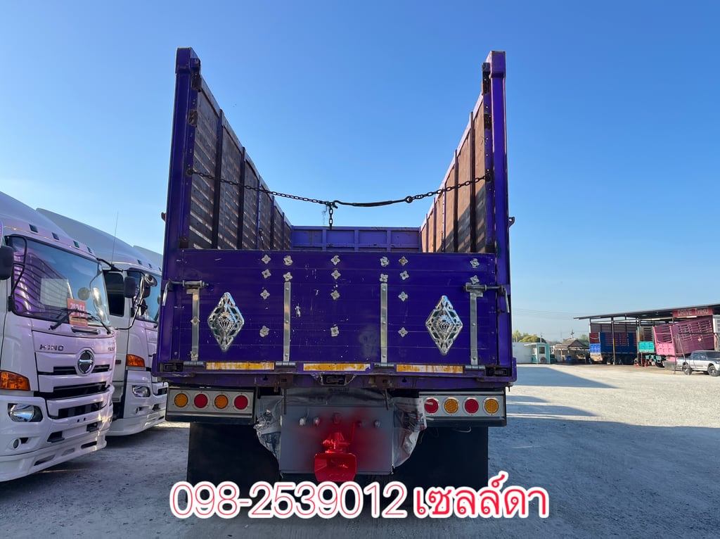 สิบล้อดั้มพ์ ISUZU FXZ 360 แรง ปี 2554(9033)