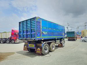 หางดั้มพ์ สามเพลา อู่ ส.สมบัติ ปี 2565(2075)