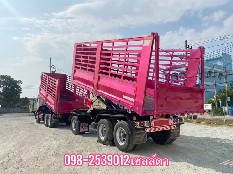 👉ฟรียางใหม่ 10เส้น  สิบล้อดั้มพ์ HINO FM1A 344 แรง ปี 2565 (0932,0933)