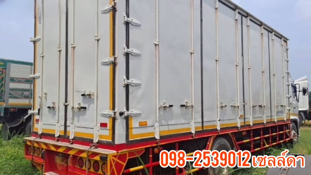 หกล้อตู้สิบบาน Hino FG8J 212 ปี 55 (0988)