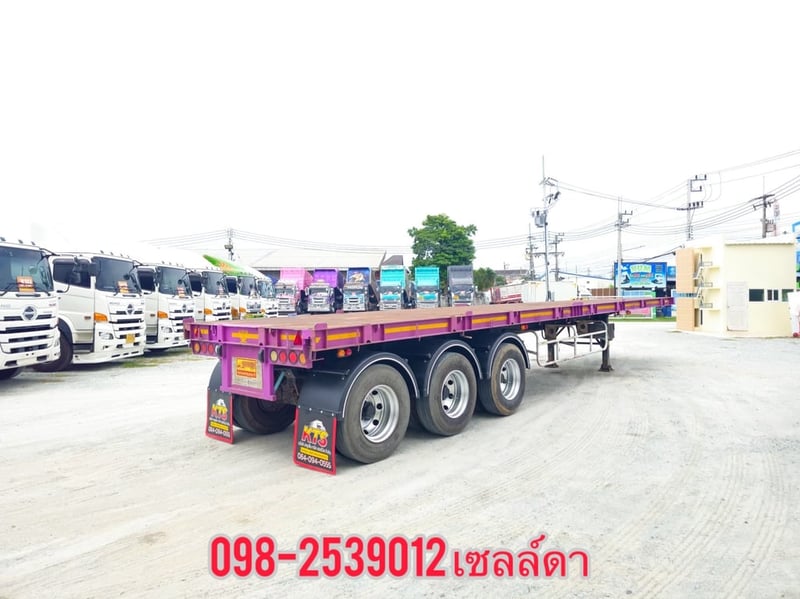 หางพื้นเรียบ สามเพลา อู่ panusmawim ปี 2555(7198)