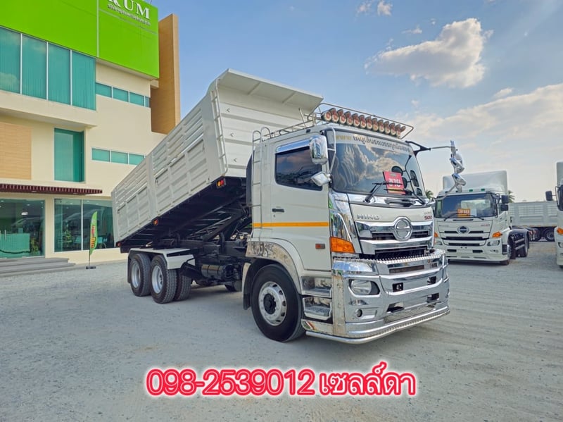  สิบล้อดั้มพ์ HINO FM1A 344 แรง ปี 2565(2573)