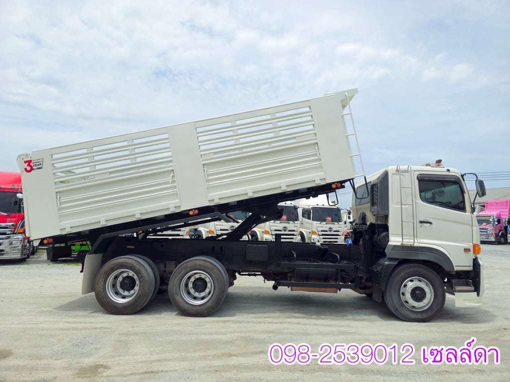 สิบล้อดั้มพ์ HINO FM1A 344 แรง ปี 2566(1506)