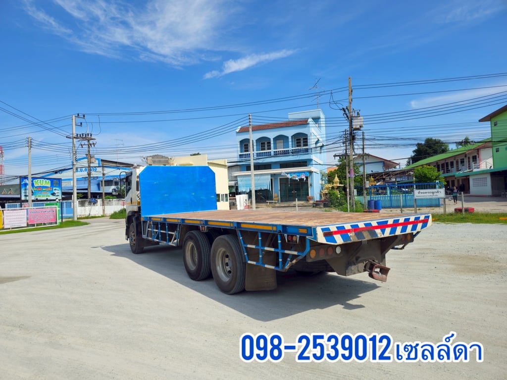 👉สิบล้อพื้นเรียบ  ISUZU FVM 240 แรง ปี 2561(1517)