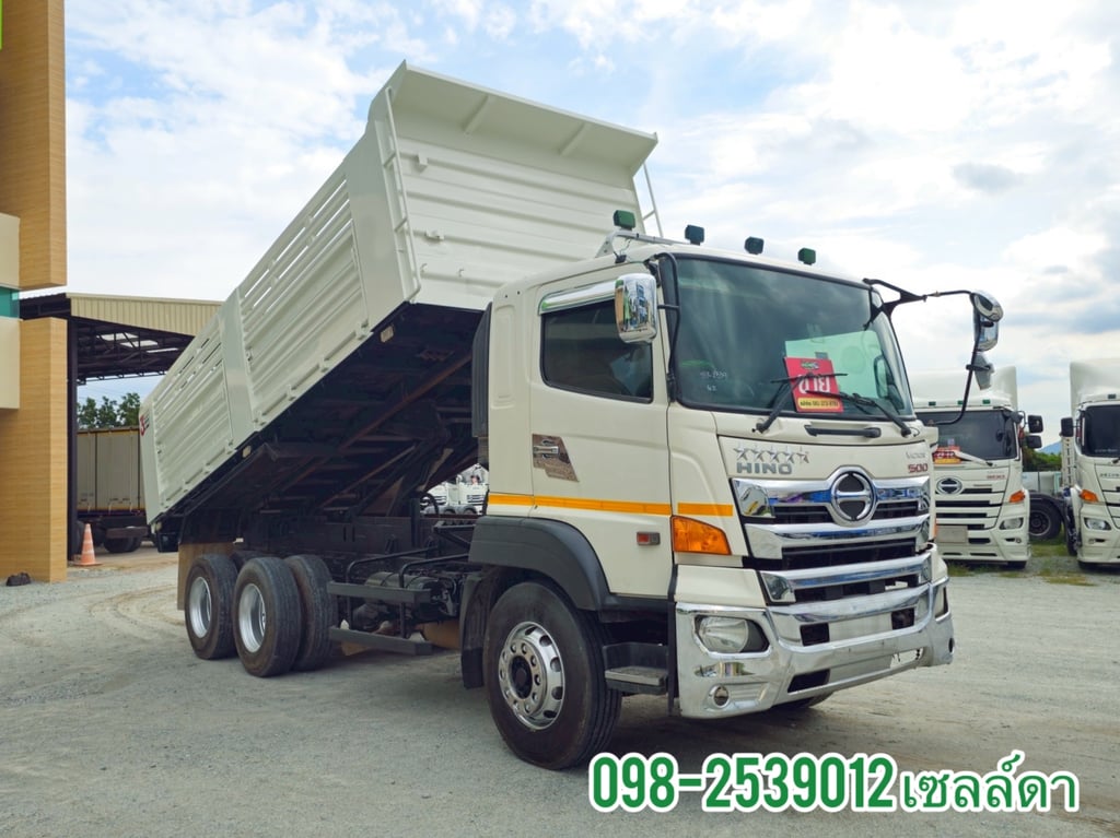 👉สิบล้อดั้มพ์อู่สามมิตร HINO FM1A 344 แรง ปี 2560(2539) 👉สิบล้อดั้มพ์อู่สามมิตร HINO FM1A 344 แรง ปี 2560(2539)