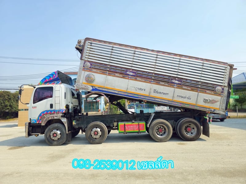 สิบสองล้อดั้มพ์ ISUZU FYH 360 แรง ปี 2555( 0856) สิบสองล้อดั้มพ์ ISUZU FYH 360 แรง ปี 2555( 0856)