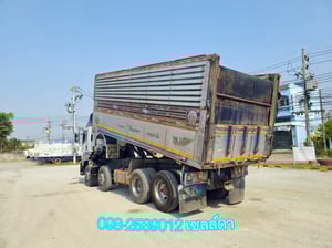 👉 สิบสองล้อดั้มพ์ ISUZU FYH 360 แรง ปี 2555 (0856)