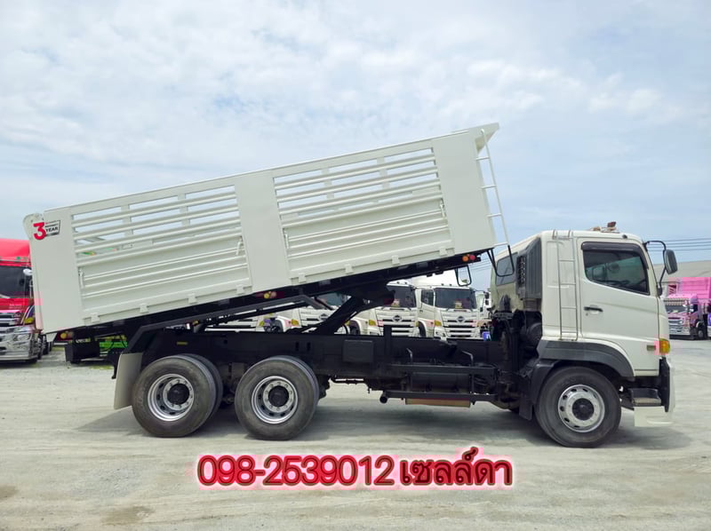สิบล้อดั้มพ์ HINO FM1A 344 แรง ปี 2566(1506)