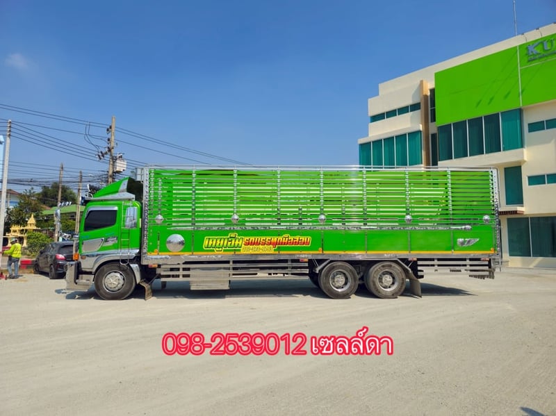 👉 สิบล้อคอก HINO FL8J 260 แรง ปี 2566(5115) 👉 สิบล้อคอก HINO FL8J 260 แรง ปี 2566(5115)