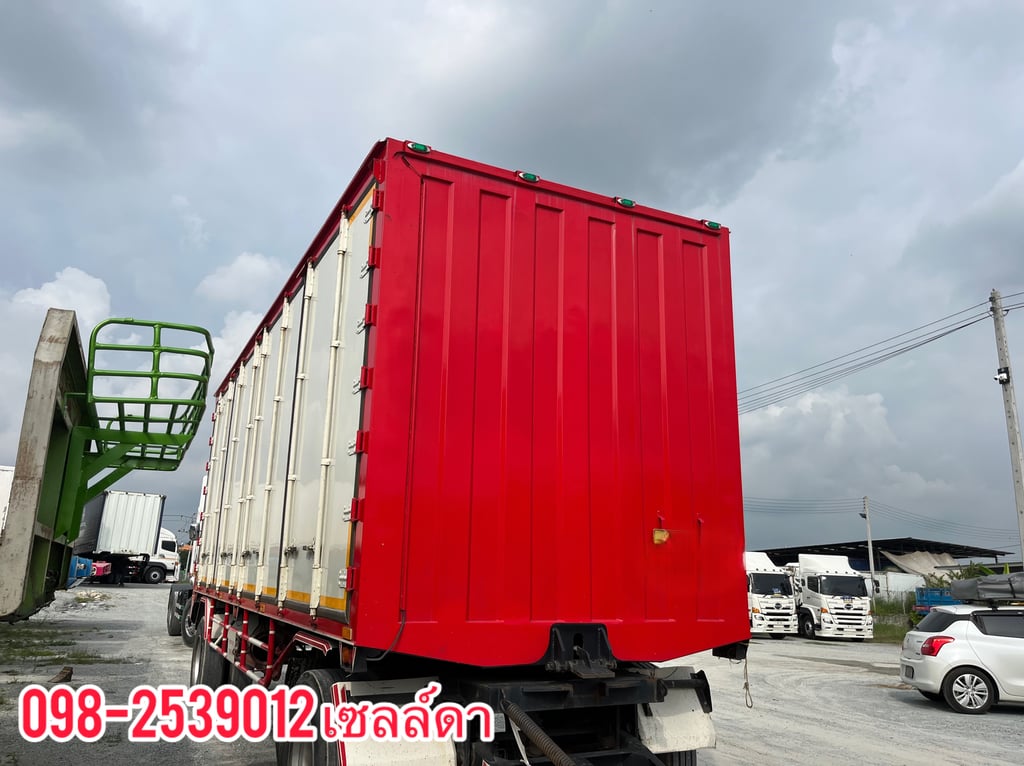 👉หางพ่วงตู้ สองเพลา อู่ ปิติ ปี 2565 (3634) 👉หางพ่วงตู้ สองเพลา อู่ ปิติ ปี 2565 (3634)