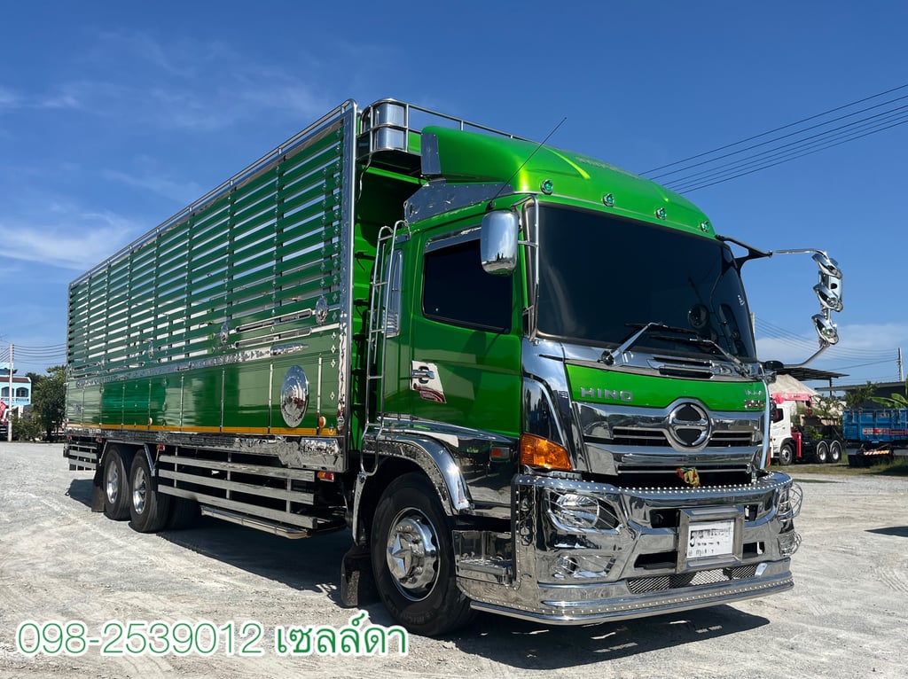 Hino FL8J 260 ปี66 สิบล้อคอกมิเนียม พื้นสแตนเลส สภาพป้ายแดง(5115) Hino FL8J 260 ปี66 สิบล้อคอกมิเนียม พื้นสแตนเลส สภาพป้ายแดง(5115)