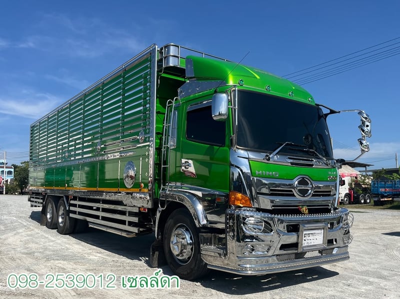 Hino FL8J 260 ปี66 สิบล้อคอกมิเนียม พื้นสแตนเลส สภาพป้ายแดง(5115) Hino FL8J 260 ปี66 สิบล้อคอกมิเนียม พื้นสแตนเลส สภาพป้ายแดง(5115)