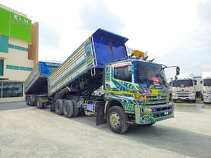 HINO FM 344แรงม้า รถบรรทุก 10ล้อ ปี2013 เลขไมล์ 660,000 กม.(3163,3164)