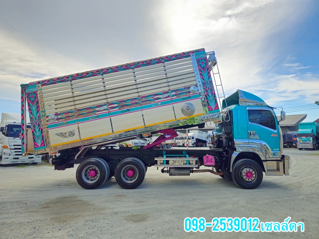 ISUZU FXZ 360แรงม้า รถบรรทุก 10ล้อ ดั้มพ์ ปี2023 เลขไมล์น้อยกว่า 100,000 กม. ISUZU FXZ 360แรงม้า รถบรรทุก 10ล้อ ดั้มพ์ ปี2023 เลขไมล์น้อยกว่า 100,000 กม.