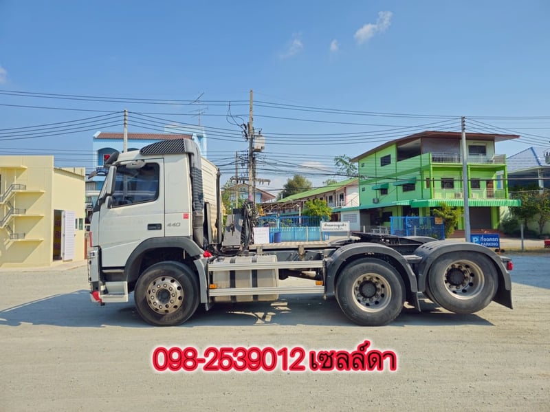 สิบล้อหัวลากเพลาเดียว Volvo FM440 ปี61(3691)