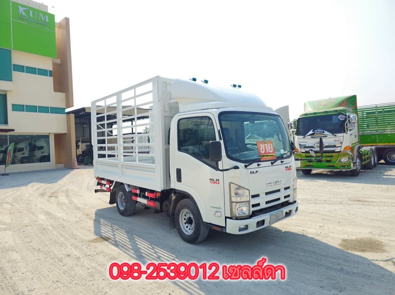 สี่ล้อคอก ISUZU NLR 130 แรง ปี 2555(8467 สี่ล้อคอก ISUZU NLR 130 แรง ปี 2555(8467