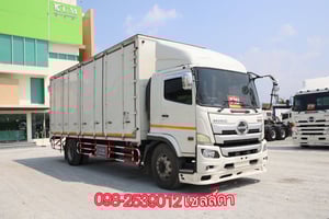 🔥 หกล้อตู้สิบบาน  HINO FG8J 240 แรง ปี 2561 (4378)