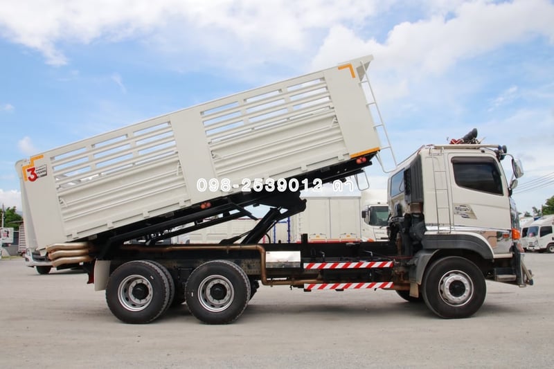 🚨สิบล้อดั้มพ์ HINO FM1A 344 แรง ปี 2566(5411) 🚨สิบล้อดั้มพ์ HINO FM1A 344 แรง ปี 2566(5411)