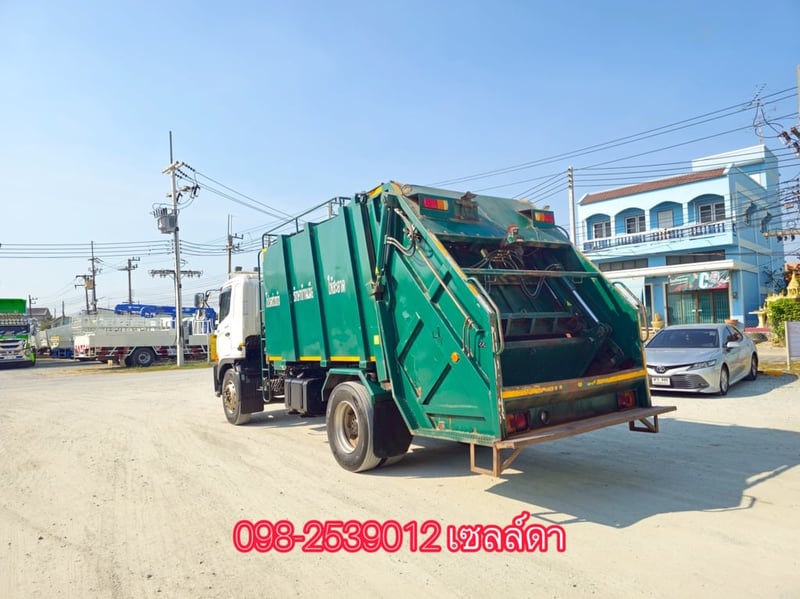👉หกล้อบรรทุกขยะ HINO FG8J 240 แรง ปี 2566 (4084)