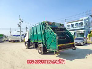 👉หกล้อบรรทุกขยะ HINO FG8J 240 แรง ปี 2566 (4084)