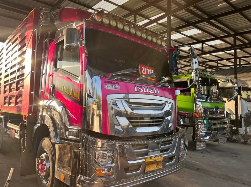 สิบล้อดั้มพ์ ISUZU FXZ 360 แรง ปี 2565 (2591,2592)