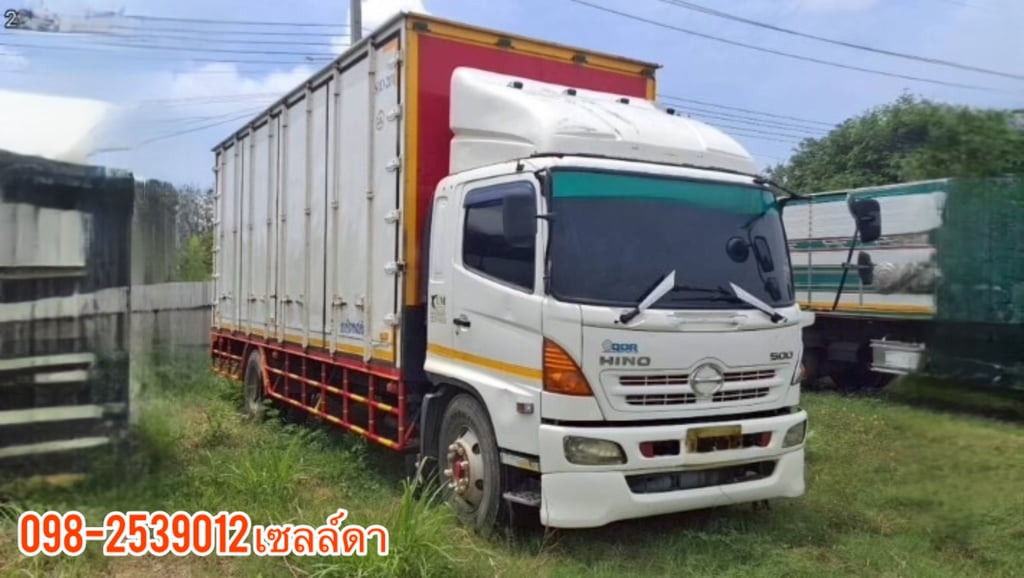 หกล้อตู้สิบบาน Hino FG8J 212 ปี 55 (0988)