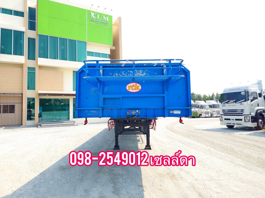  หางพื้นเรียบ สามเพลา อู่ RCK ปี 2565 (5249)