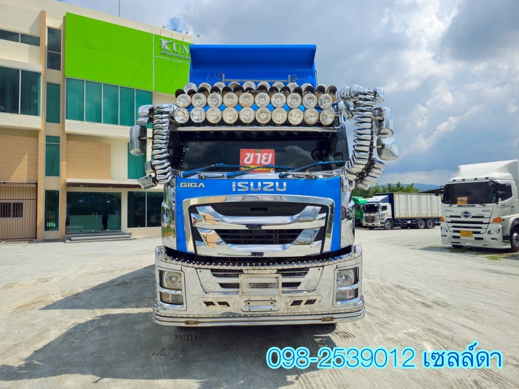 สิบล้อดั้มพ์ ISUZU  FXZ 360 แรง ปี 2565(1694,3088)