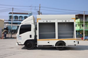 หกล้อตู้ ISUZU NMR 130 แรง ปี 2558(5477)