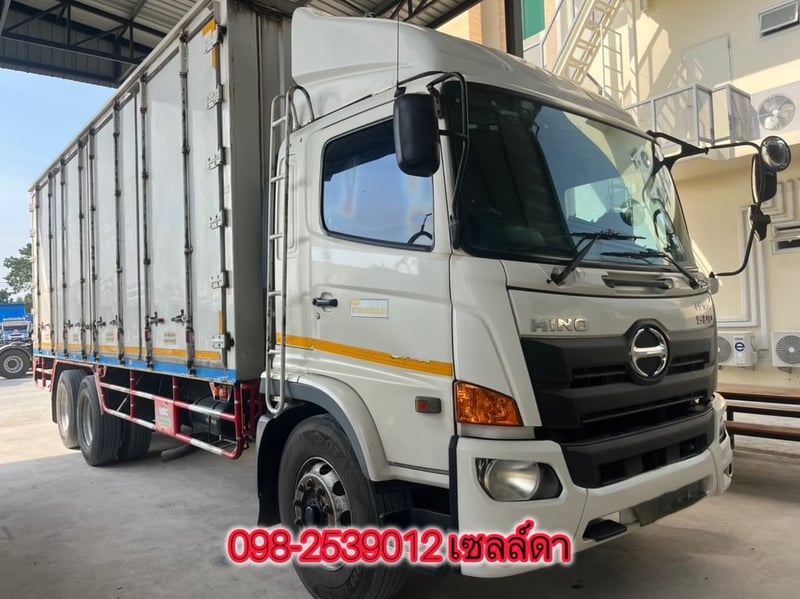 🔥รถเข้าใหม่ พร้อมใช้🔥 สิบล้อตู้สิบบาน  HINO FL8J 260 แรง ปี 2560(0511)