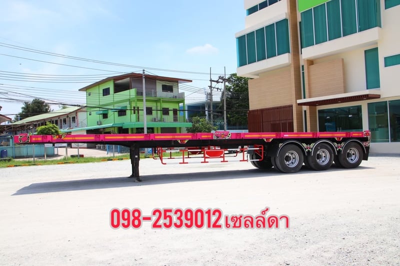 หางพื้นเรียบ สามเพลา อู่เดอะซัน ปี 2565(0376) หางพื้นเรียบ สามเพลา อู่เดอะซัน ปี 2565(0376)