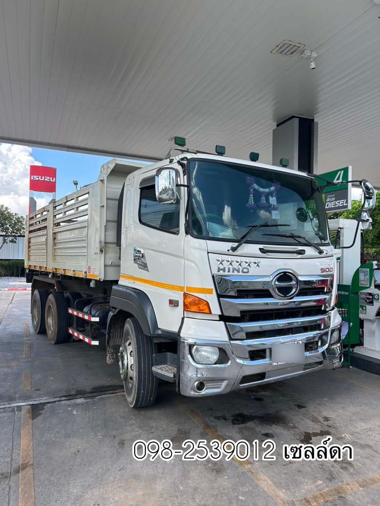 สิบล้อดั้มกระบะสามมิตรแท้ Hino Victor 344 ปี60(2539)