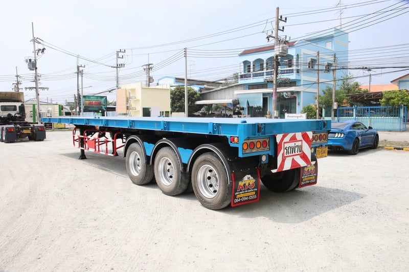 หางพื้นเรียบ สามเพลา อู่ สหะกิจ ปี 2561(5341)