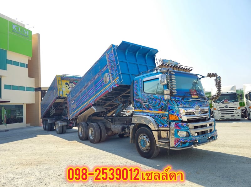 สิบล้อดั้มพ์ HINO FM2P 380 แรง ปี 2564(2344,TD35) สิบล้อดั้มพ์ HINO FM2P 380 แรง ปี 2564(2344,TD35)