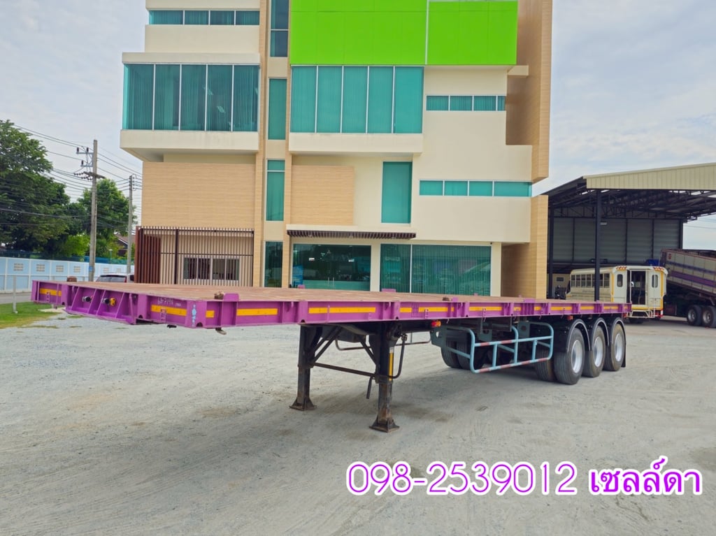 👉หางพื้นเรียบ สามเพลา อู่ panusmawim ปี 2555 (7198)