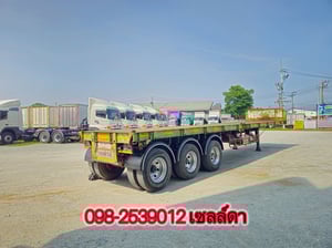 หางพื้นเรียบ สามเพลา อู่ BPT ปี 2558(7339)